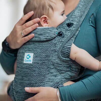 Carifit+ Multi-Position Baby/Toddler Carrier Cool Grey