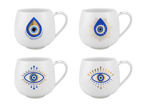 MUGS CHANCE - LOT DE 4