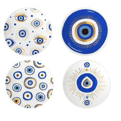 COPA CHANCE AZUL 12CM - SET DE 4