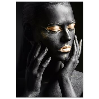 Affiche photo artistique Women Black and Gold 7 2