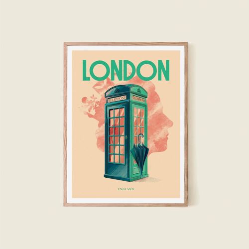 Affiche - London - 30x40cm