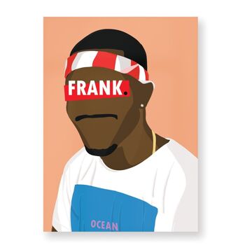 Affiche Frank Ocean - 30X40 cm 1