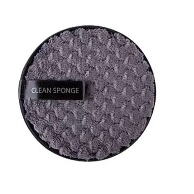 Charcoal For Deep Cleansing - Makeup Cleansing Puff x10