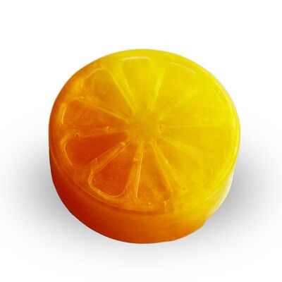 Bloc de douche parfumé à l'orange et au citron x10