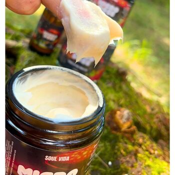 Tremella Mushroom - Crème pour le corps aux champignons - Pour une peau rosée et éclatante - 120 ml x10 3