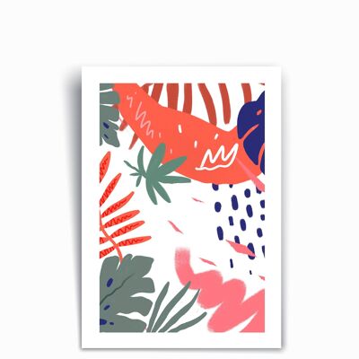 Jungle Plants - Art print
