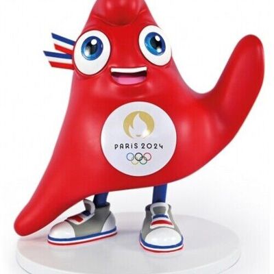 Offizielle olympische Maskottchenfigur der Olympischen Spiele 2024 in Paris