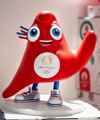 Figurine Mascotte Officielle Olympique JO Paris 2024 2