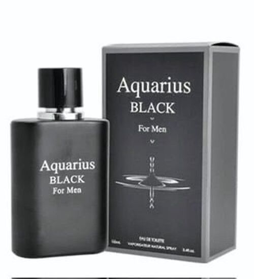 PERFUME 100ML AQUARIUS BLACK FOR MEN