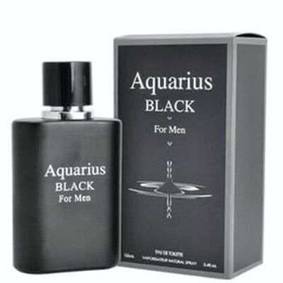 PERFUME 100ML AQUARIUS BLACK FOR MEN