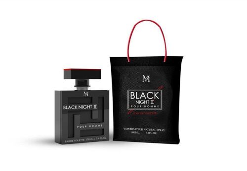 PERFUME 100ML BLACK NIGHT II HOMME