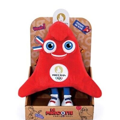 Paris 2024 Olympic Games Official Mascot Plush Toy - 27 cm - Display Box