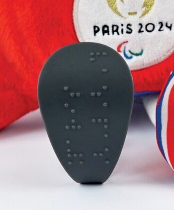 Peluche Mascotte Officielle Jeux Paralympiques Paris 2024 - 30 cm sachet 8