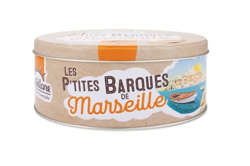 Biscuits de Provence - NAVETTES À LA FLEUR D'ORANGER - BOÎTE COLLECTECTOR