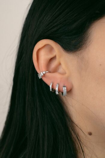 Earcuff Kati - Argent 2