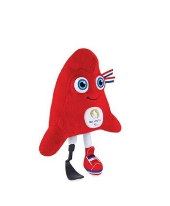 Peluche Mascotte Officielle Jeux Paralympiques Paris 2024 - 30 cm 5