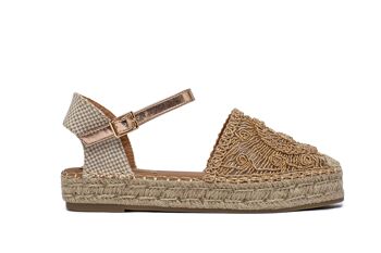 Espadrilles sandales à plateforme 3