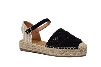 Espadrilles sandales à plateforme 5