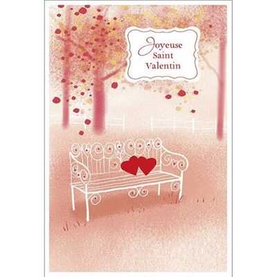 Valentinstag-Zärtlichkeitskarte