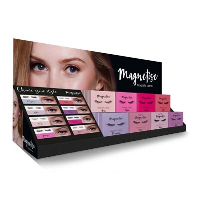 Magnetise Pro Retail Display (inc 24 Magnetise Lashes)