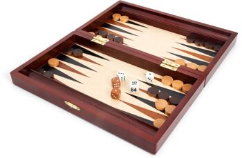 Backgammon Acajou 28X15CM 3