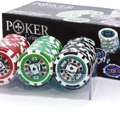 Pokerbox 100 Chips