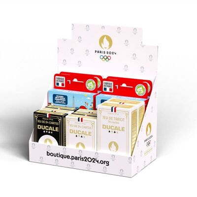 Display 12 Ducale Olympic Card Games 2024