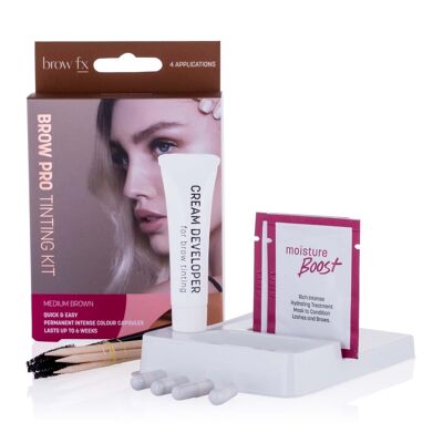 Kit de tinte para cejas marrón medio