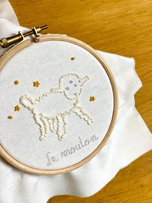 Les French Kits - 15x15cm Licence - Petit Prince® - “Dessine moi un mouton"