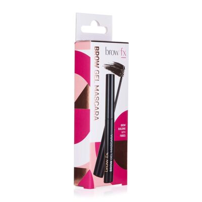 Brow FX Brow Gel Mascara con Fibre - Carbone