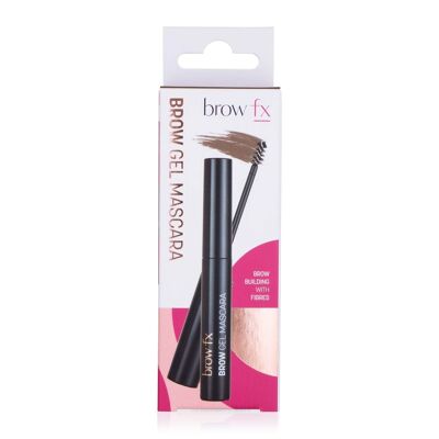 Brow FX Brow Gel Mascara avec Fibres - Brun Foncé