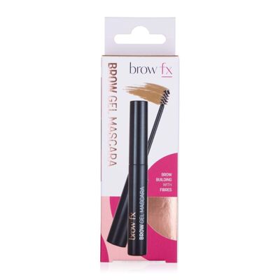 Brow FX Brow Gel Mascara with Fibres - Medium Brown