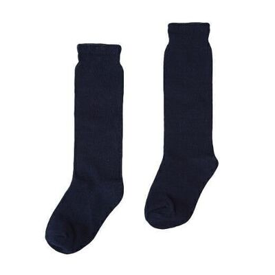 Chaussettes Medium College de couleur Marine