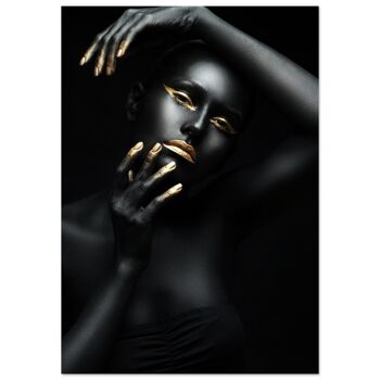 Affiche photo artistique Women Black and Gold 9 2