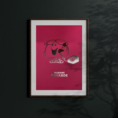 Madam Talkative Poster