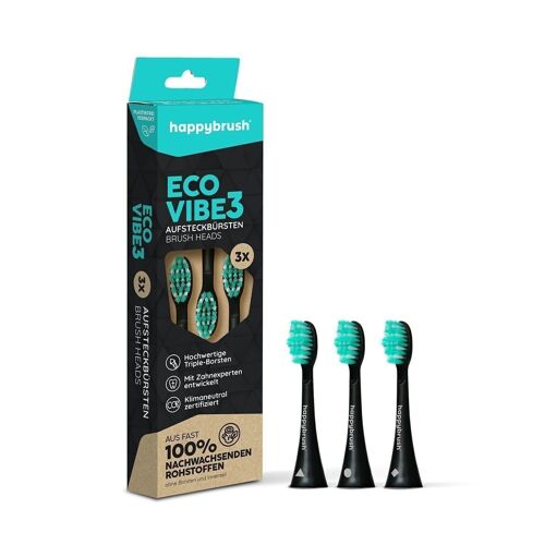 Aufsteckbürsten Eco VIBE 3 | black-mint