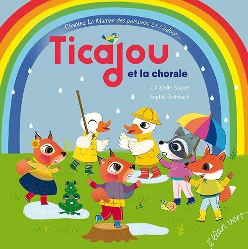 Livre pour enfant - Ticajou et la chorale (Livre-CD)