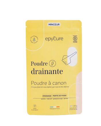 POUDRE DRAINANTE - 1 MOIS DE CURE - 8g / jour 2