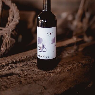 Organic Red Wine Marselan “Amoureux” 2018 with Wax