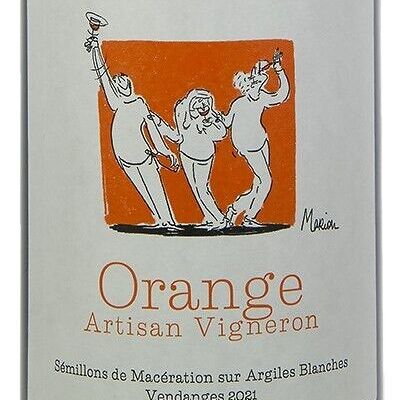 Vin Orange Bio 2022 Sémillon Sauvignon Gris "Orange"