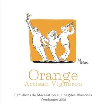 Vin Orange Bio 2022 Sémillon Sauvignon Gris "Orange" 3
