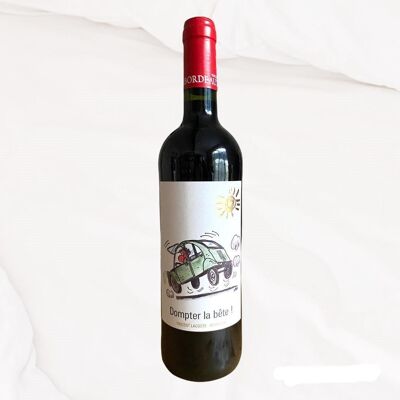 Organic Red Wine Bordeaux 2021/2022 “Tame the beast!"