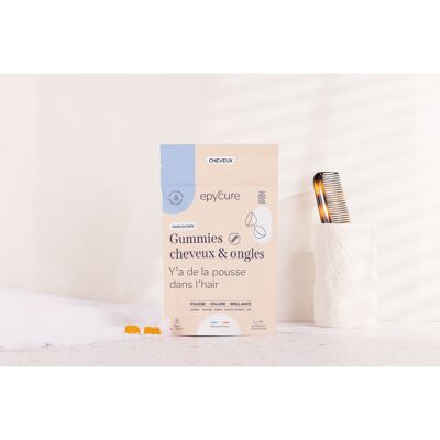 GUMMIES CHEVEUX SANS SUCRES - 1 MOIS DE CURE - 2 gummies / jour