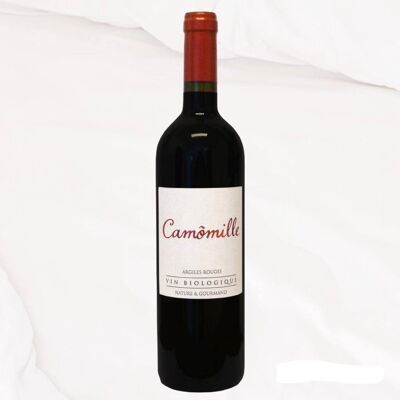 Organic Red Wine Bordeaux Nature 2021 Red Clays without added sulphites “Camômille”