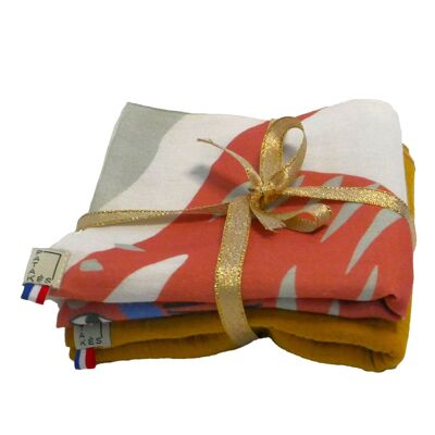 Pack of 2 Cat Power Boy Swaddles