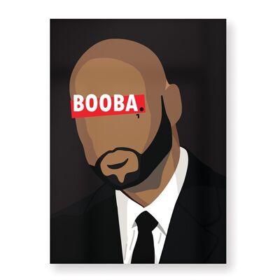 Booba-Poster – 30 x 40 cm