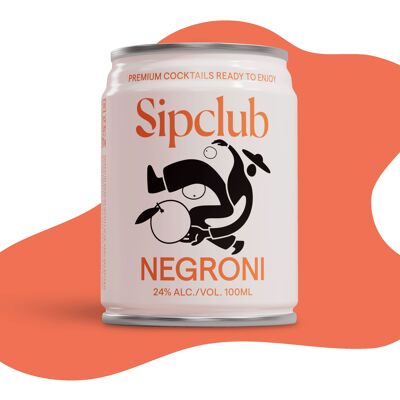 Negroni -8 canettes de 100 ml