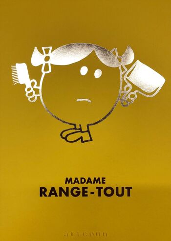 Affiche Madame Range-tout 2