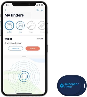 musegear finder mini (bleu foncé) - 1 pack 2