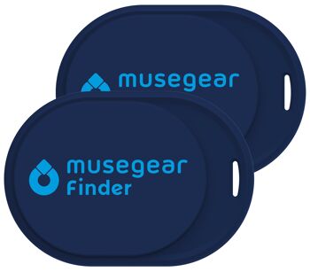 musegear finder mini (bleu foncé) - lot de 2 1